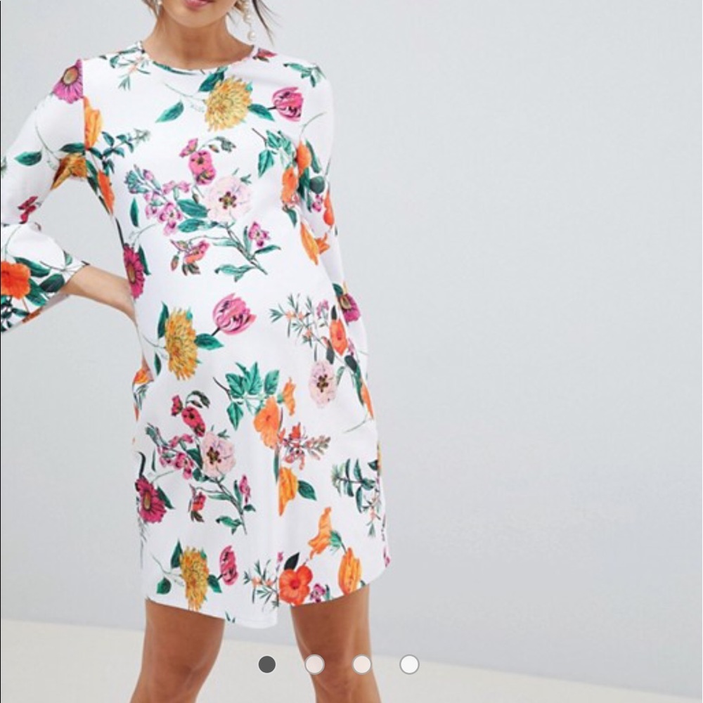 ASOS Floral Maternity Dress